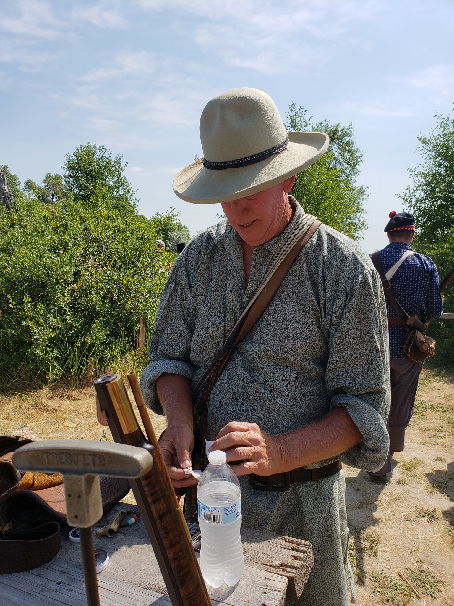 Visit Riverton for Mountain Man Rendezvous at real rendezvous site