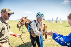 Mongol Derby champion Bob Long