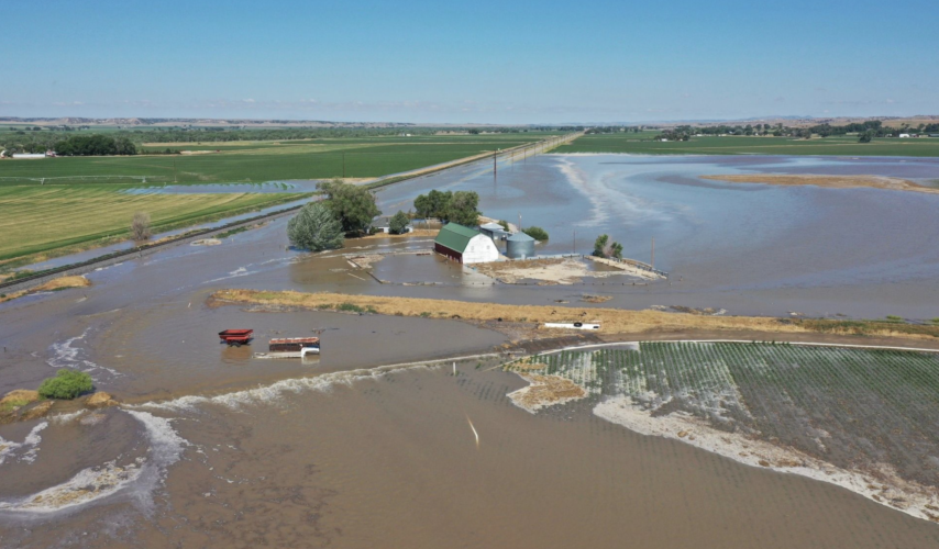 Lingle, Wyoming Community Comes Together For Flood Cleanup After
