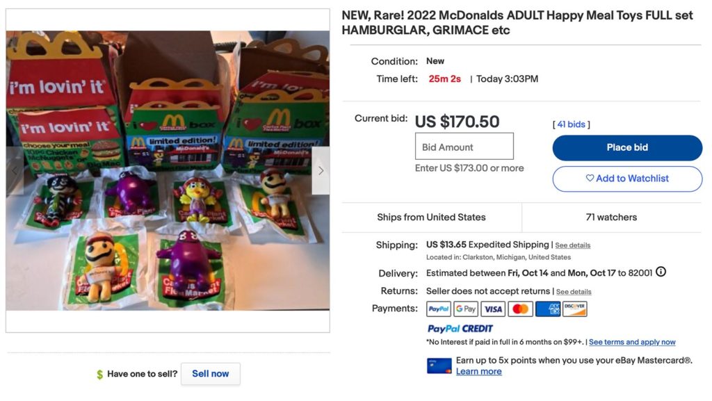 The Adult Happy Meals From McDonald's Have Already Sold Out—And