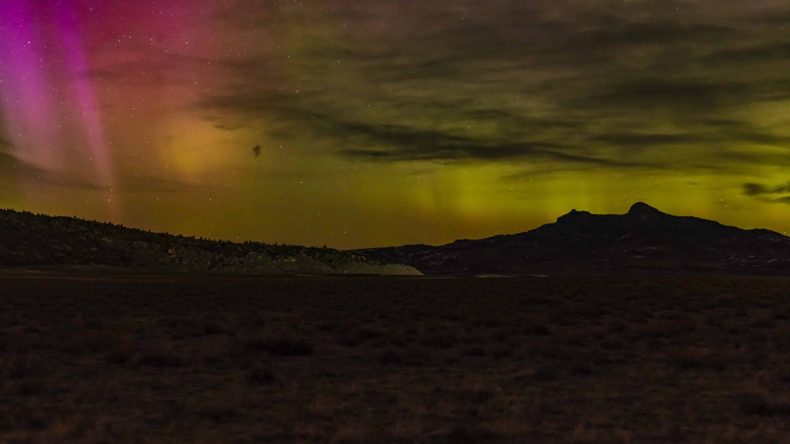 Wyoming Gets Big Light Show As Aurora Borealis… | Cowboy State Daily